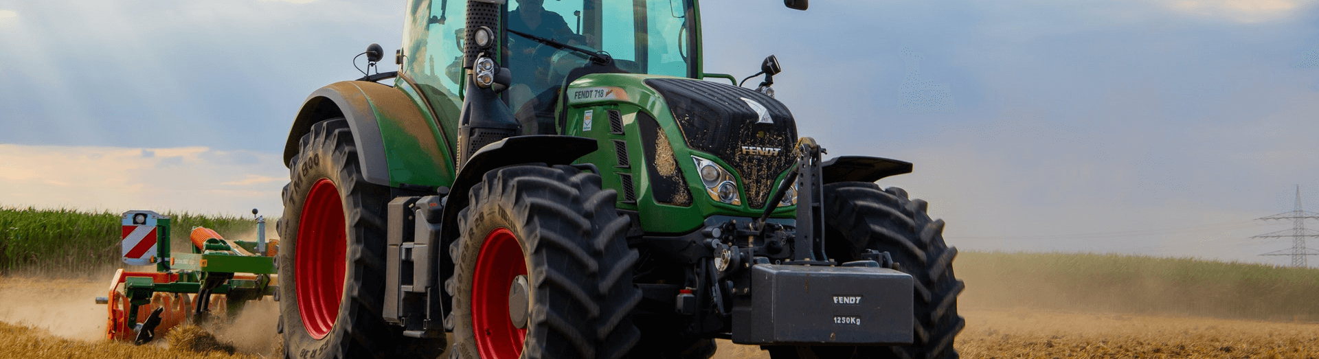 WVT Agri - banner met tractor